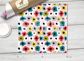 Scandinavian Flowers Adhesive Vinyl 1037